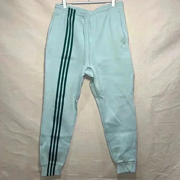 Ivy Park x adidas | 3 Stripe Gender Neutral Track Pants - Blue & Green / Sz S - Picture 5 of 8